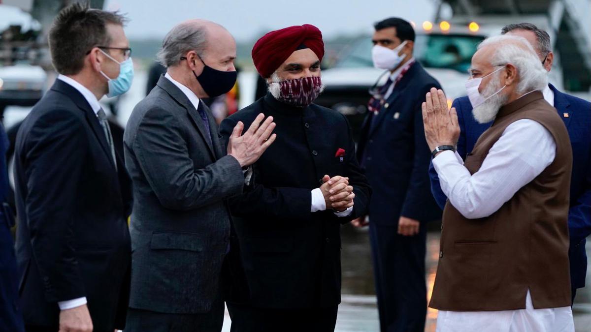 PM Modi in U.S. live updates | Modi arrives in Washington, to meet global CEOs today