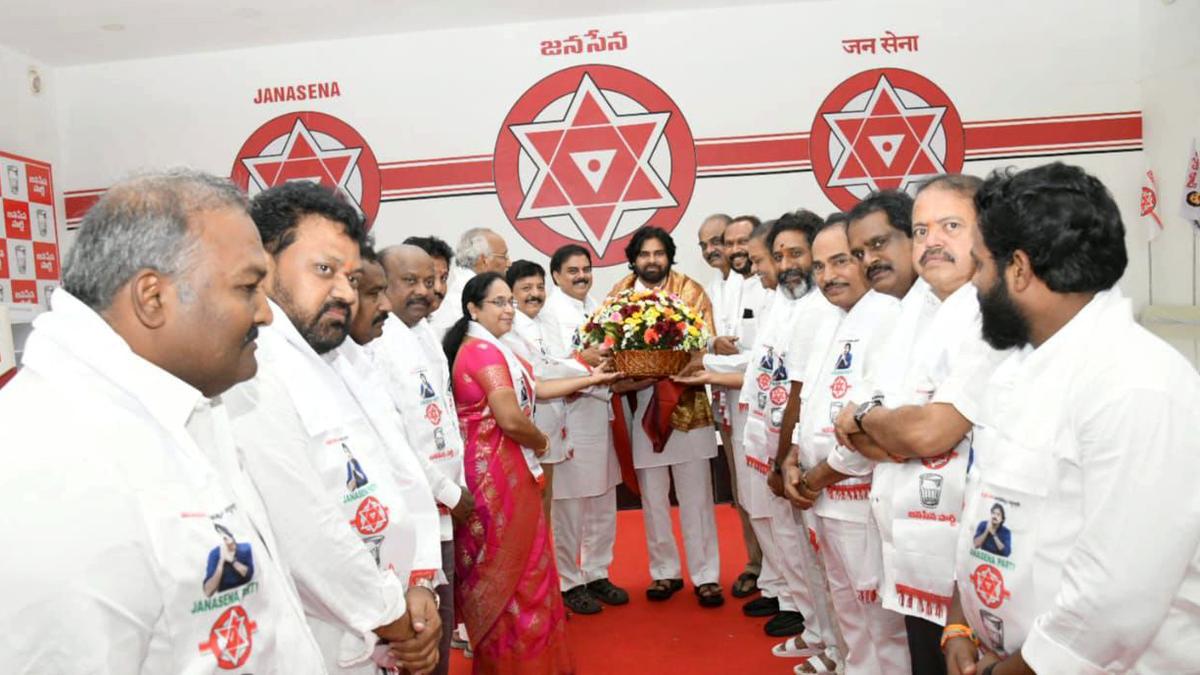 Pawan Kalyan elected as Jana Sena Party floor leader in Andhra Pradesh Assembly