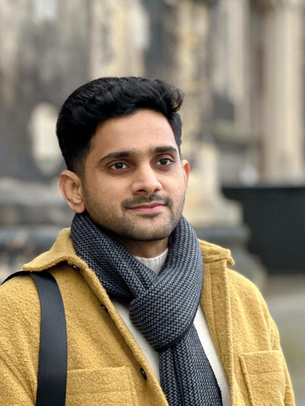Sidharth Harikumar, the director of Vasu Sidharth Harikumar, the director of Vasu