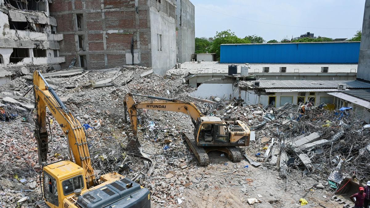 Saket building collapse: Owner earned ₹10 lakh a month from 4 floors, planned 2 more levels