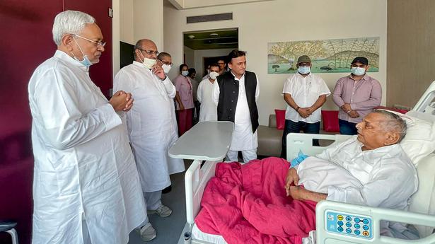 Mulayam Singh Yadav in critical care unit: Medanta Hospital