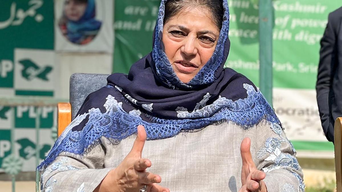 Mehbooba Mufti asks J&K govt to take swift action against Army staff behind ill-treatment of civilians