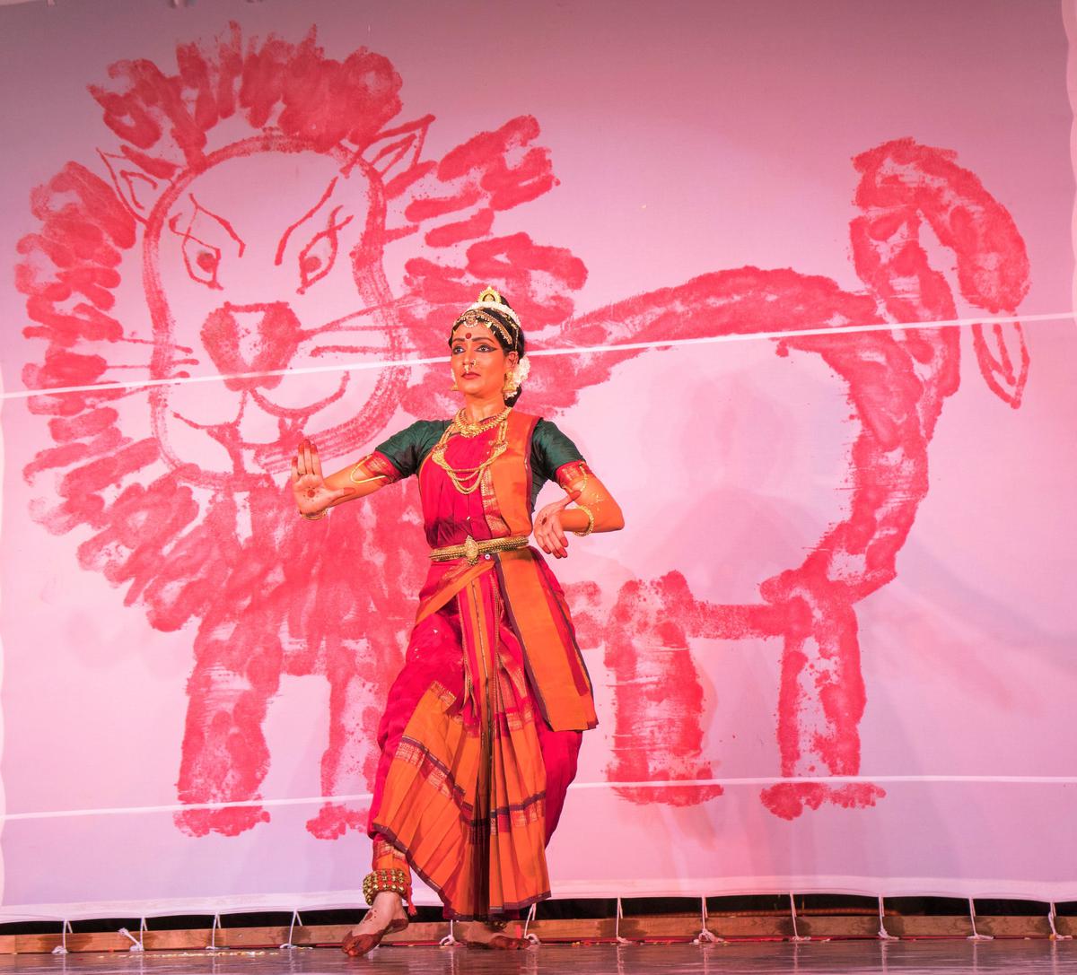 Lasya Narasimhachari performing Simhanandini