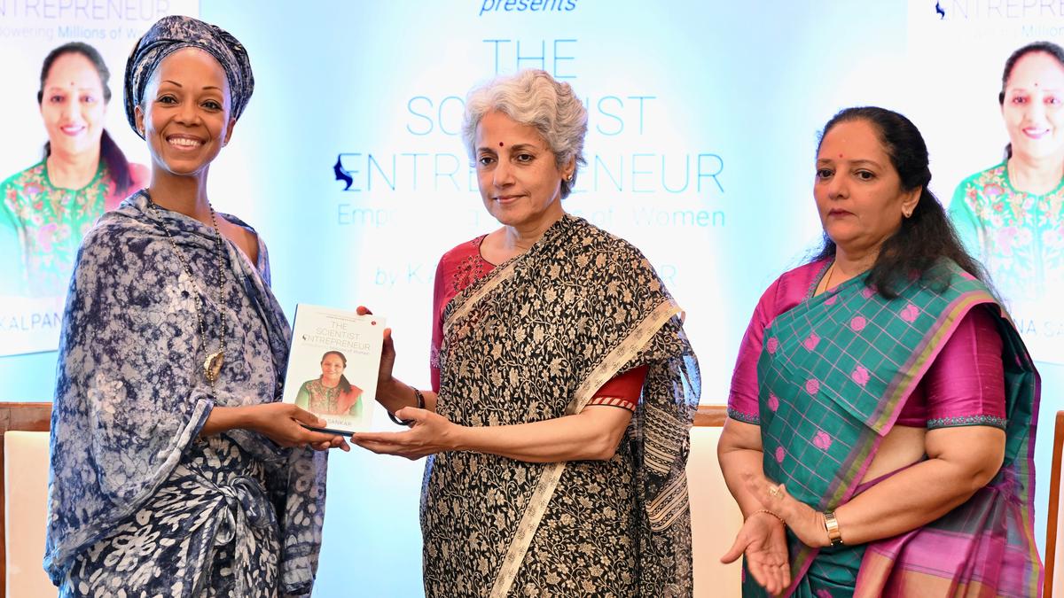 Soumya Swaminathan releases autobiography of activist Kalpana Sankar