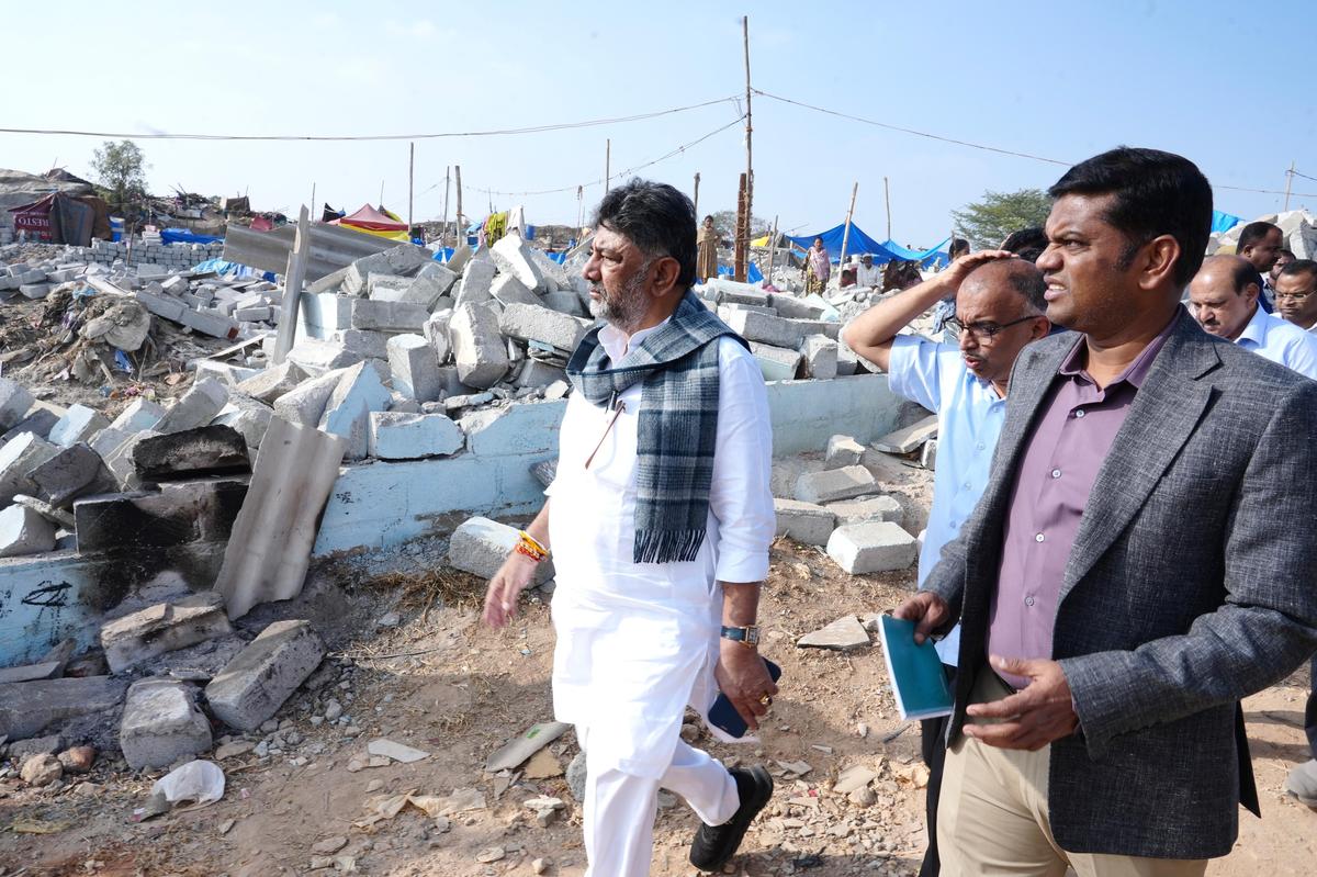 How many families were affected by the Kogilu demolition? Surveys differ -  The Hindu