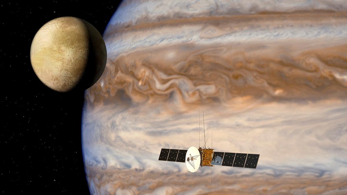 Europe’s Jupiter probe to stage daring lunar-earth fly-by