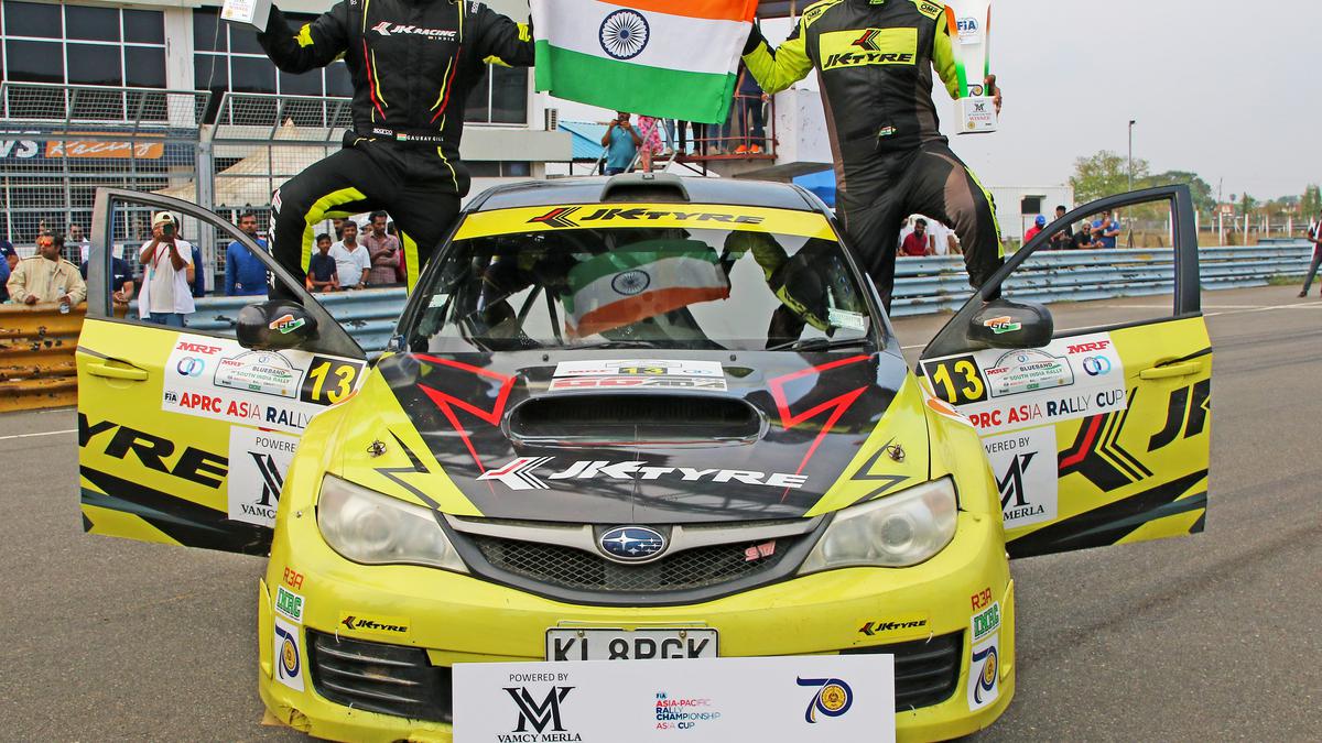 Gaurav Gill wins FIA-APRC (Asia Rally Cup) round