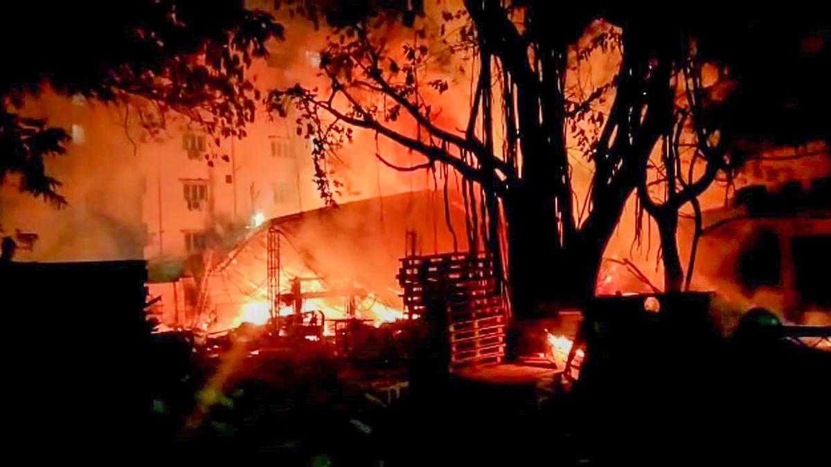 Three of family killed, four injured in fire mishap