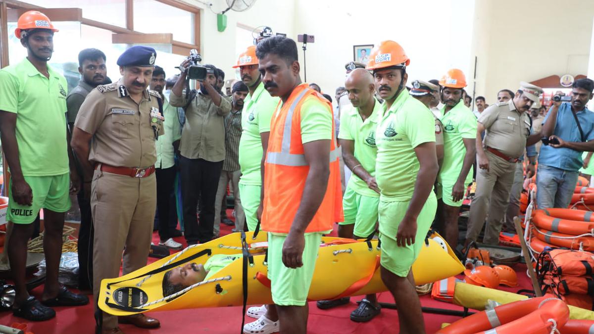 District Disaster Response Teams formed in 12 police districts to handle cyclone rescue operations