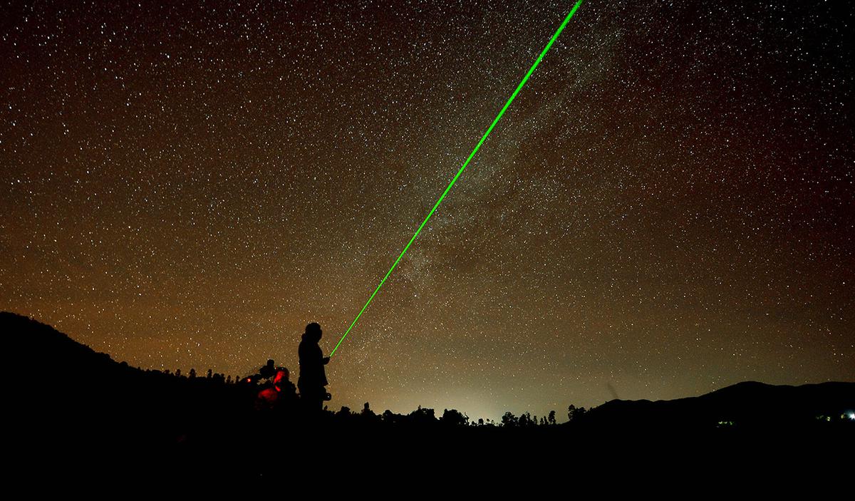 Stargazers travel in small groups, at times accompanied by astronomers, to view the starry skies