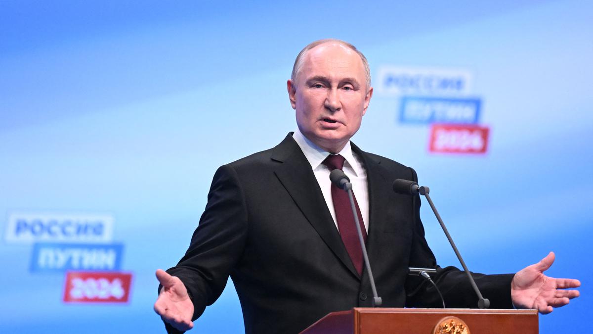 Putin vows Russia cannot be held back in victory speech - The Hindu