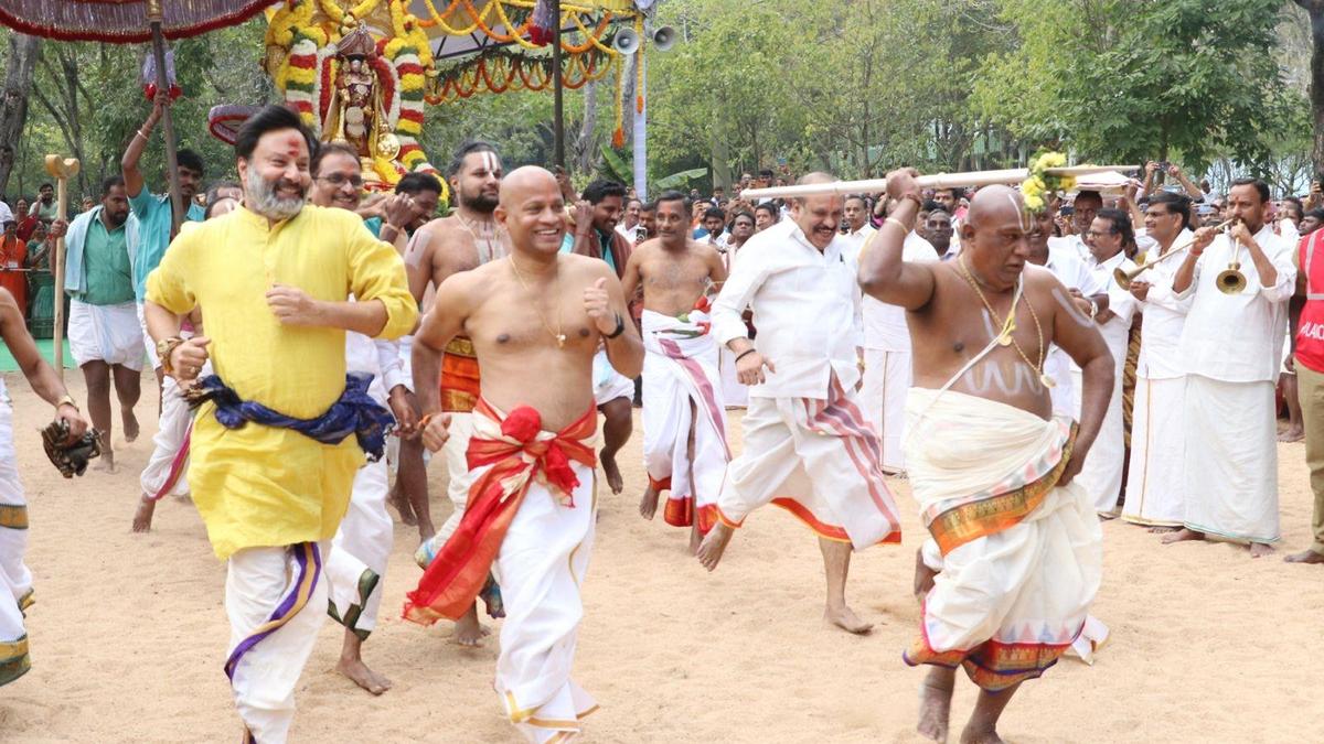 Lord Balaji goes out on a ‘hunting spree’ in Tirumala