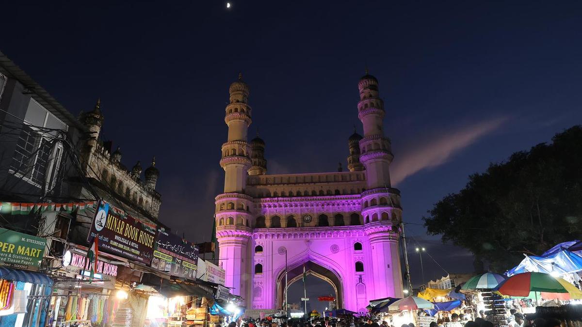 Hyderabad monuments illuminated in pink to mark Breast Cancer Awareness Month