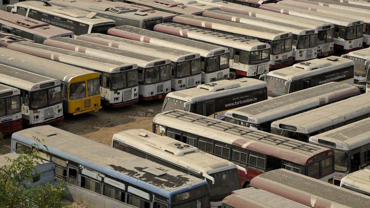 TGSRTC has 637 buses older than 15 years as new vehicle scrapping policy kicks in on June 1