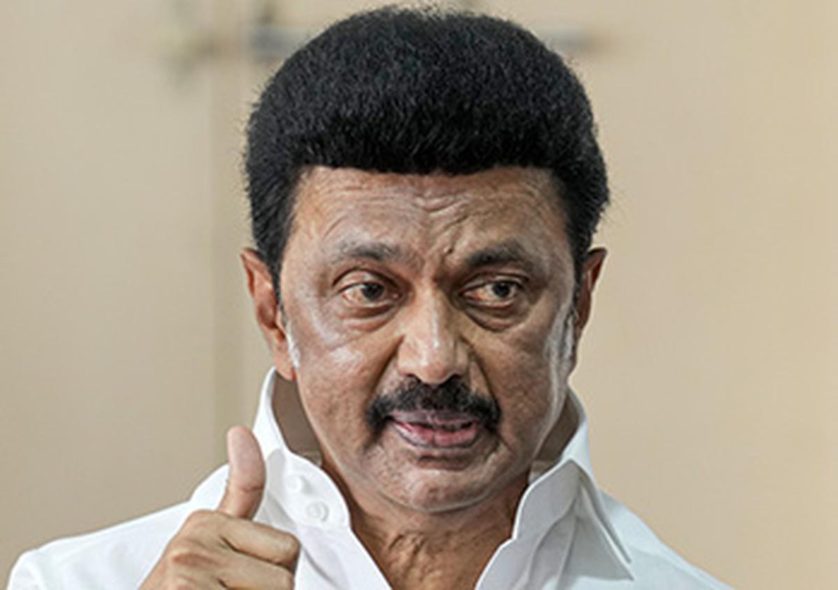 Tamil Nadu Chief Minister M.K. Stalin. File