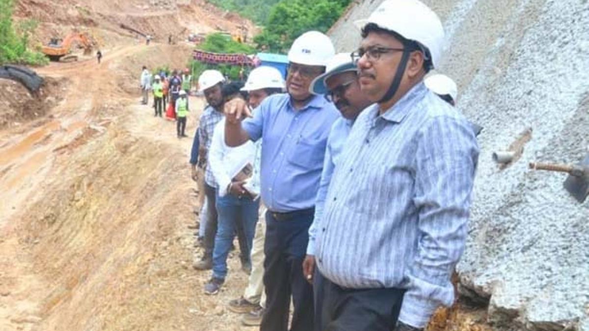 1.4 km tunnel blasted as part of doubling work on KK line