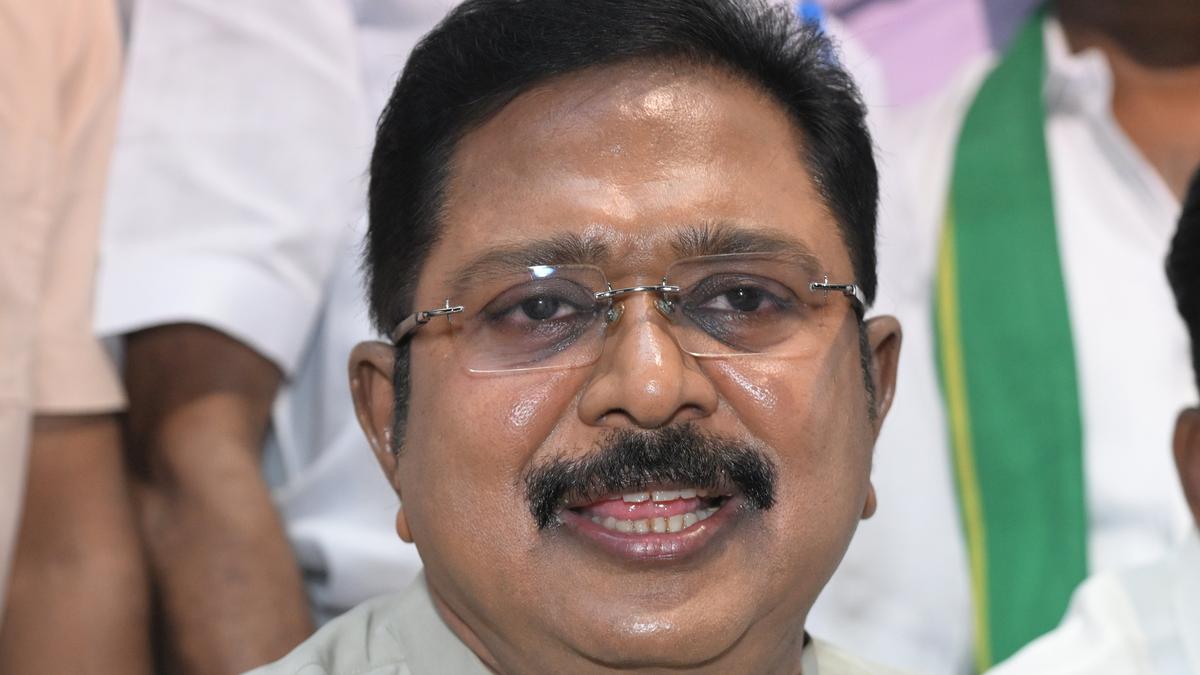 Not BJP, but 122 MLAs protected the Palaniswami govt., says Dhinakaran