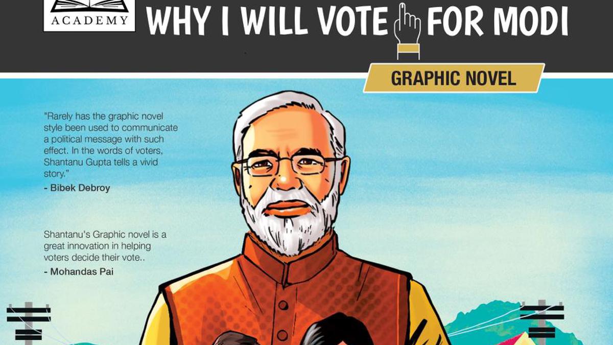 Using graphic novel style to target voters in 2024 Lok Sabha elections 101 reasons to vote for Modi