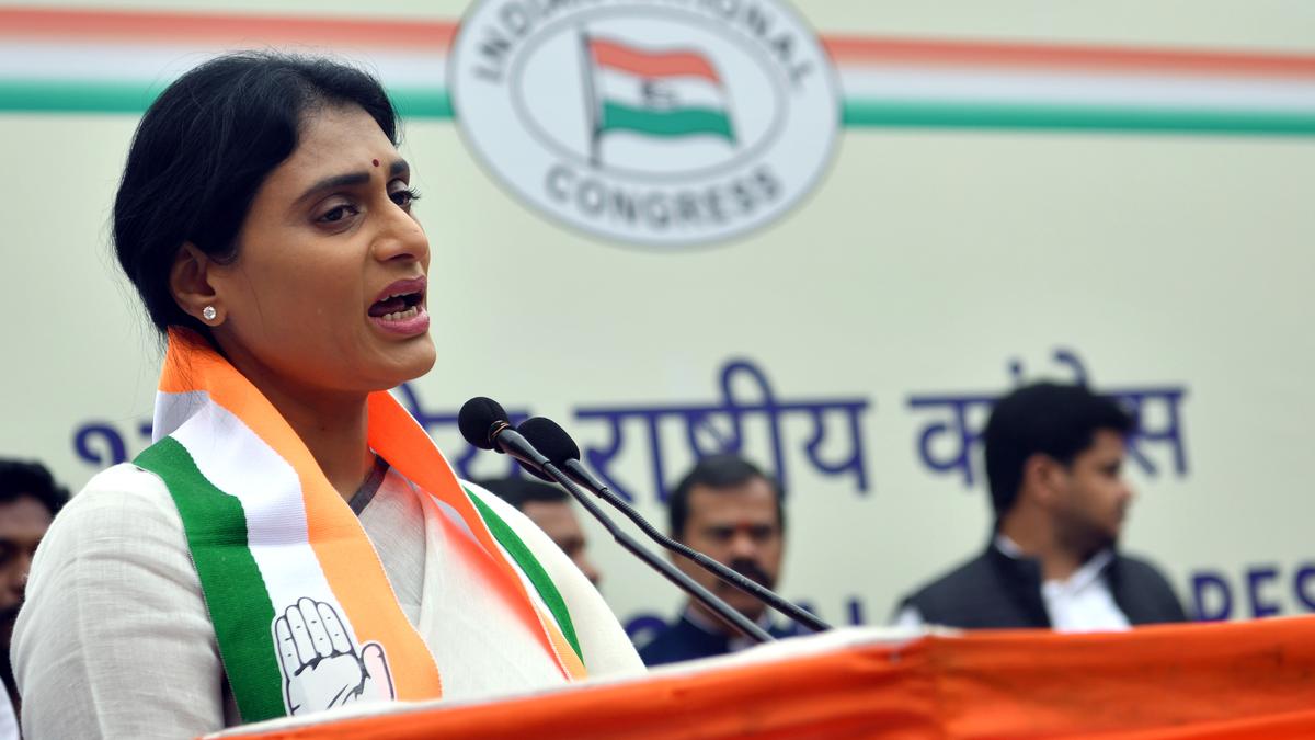 No development in A.P. despite YSRCP govt. borrowing ₹8 lakh crore, says Sharmila