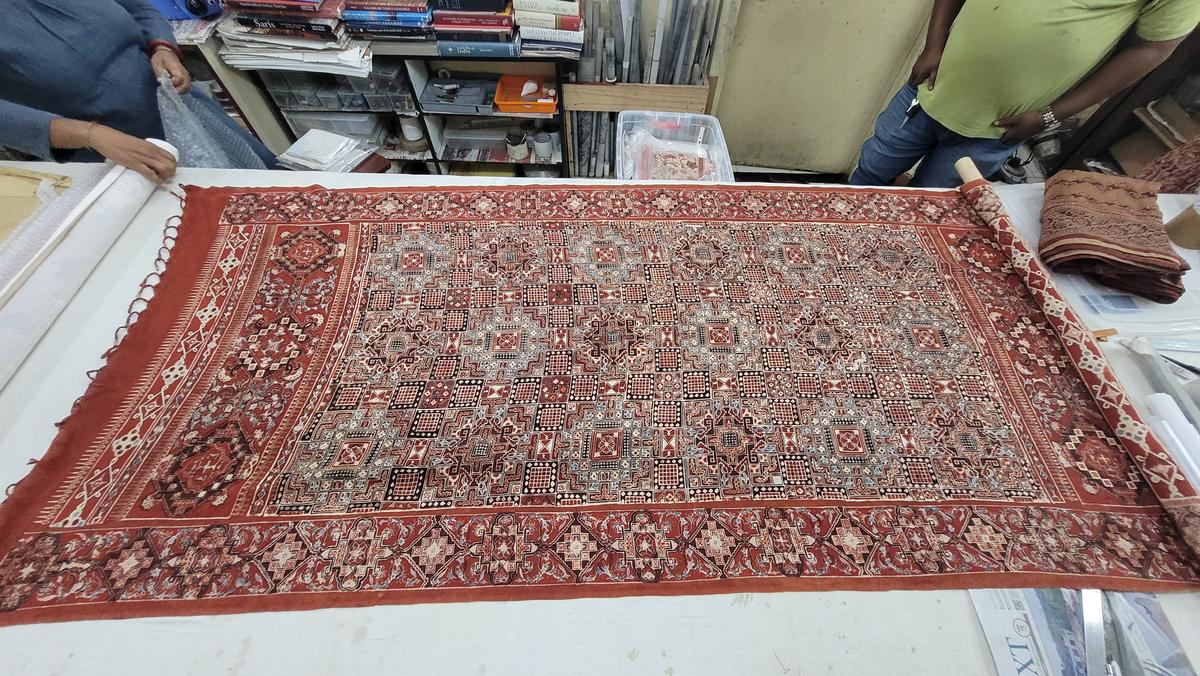 The studio has worked on Sarasa — a Japanese adaptation of Indian chintz The studio has worked on Sarasa — a Japanese adaptation of Indian chintz
