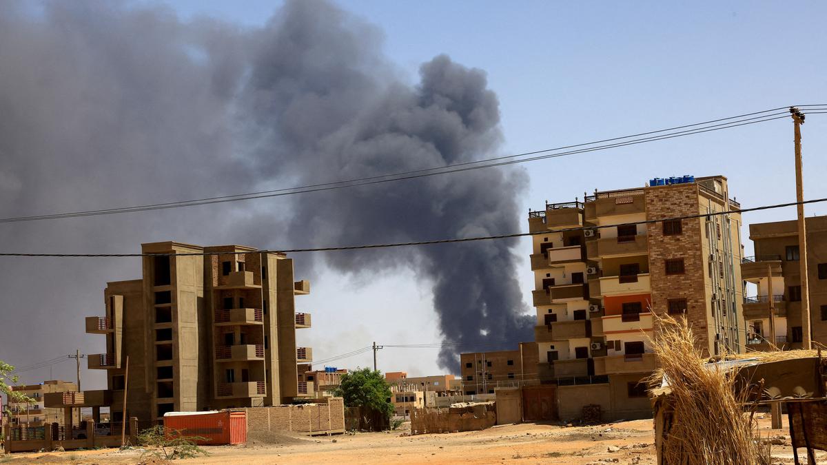 Air strikes hit Khartoum's outskirts as Sudan's war enters sixth week