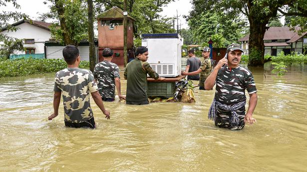 IOC delivers cooking gas by boats in flood-hit Assam