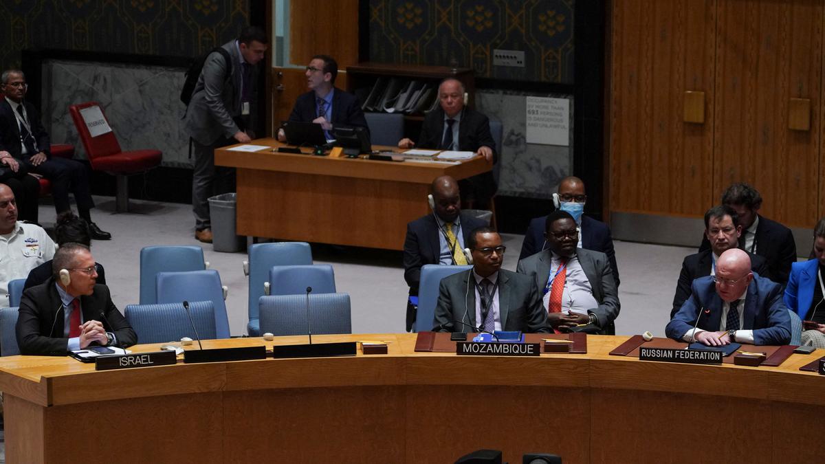 U.S., Russian bids on Israel-Hamas war fail at Security Council