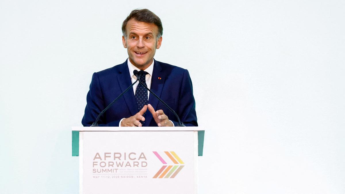 Macron faces backlash after interrupting Africa summit panel in Kenya