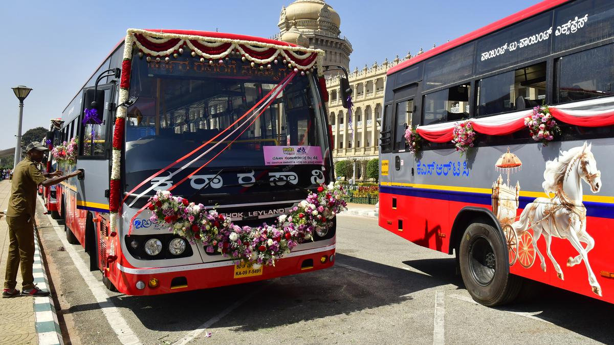 KSRTC launches 100 new Ashvamedha Classic buses in Karnataka