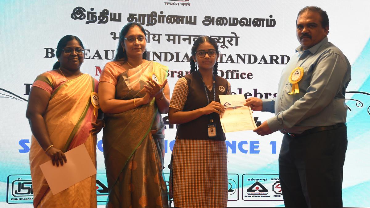 Licensees who had conformed to quality standards honoured at 77th BIS foundation day celebrations in Chennai on Friday