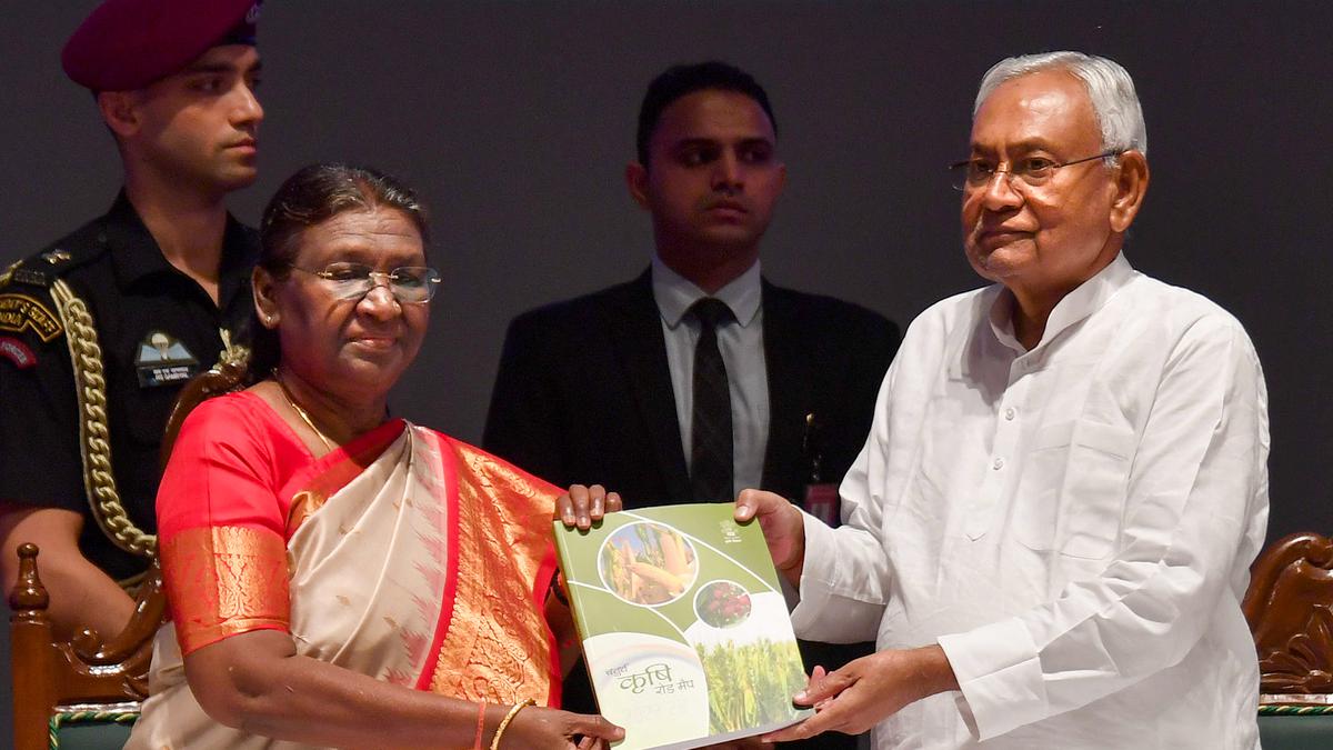 President Droupadi Murmu launches 4th Agriculture Road Map of Bihar