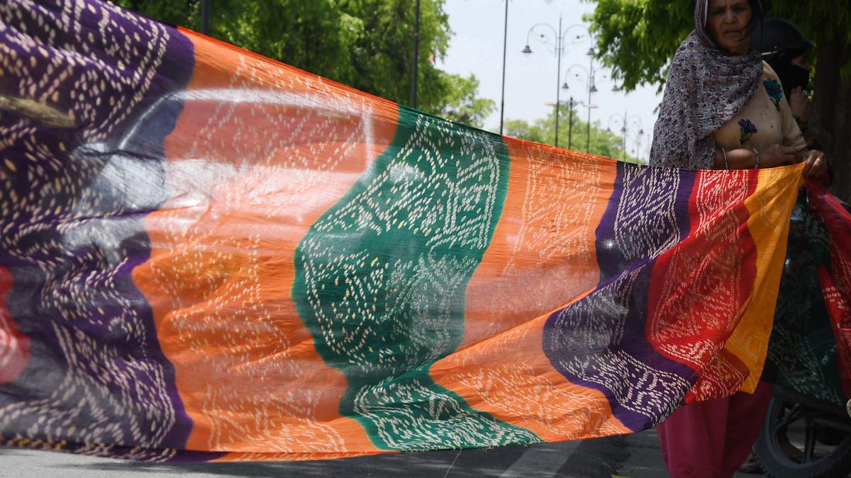 Watch: Jamnagar’s Bandhani saree makers hoping for government support: Union Budget 2024                   