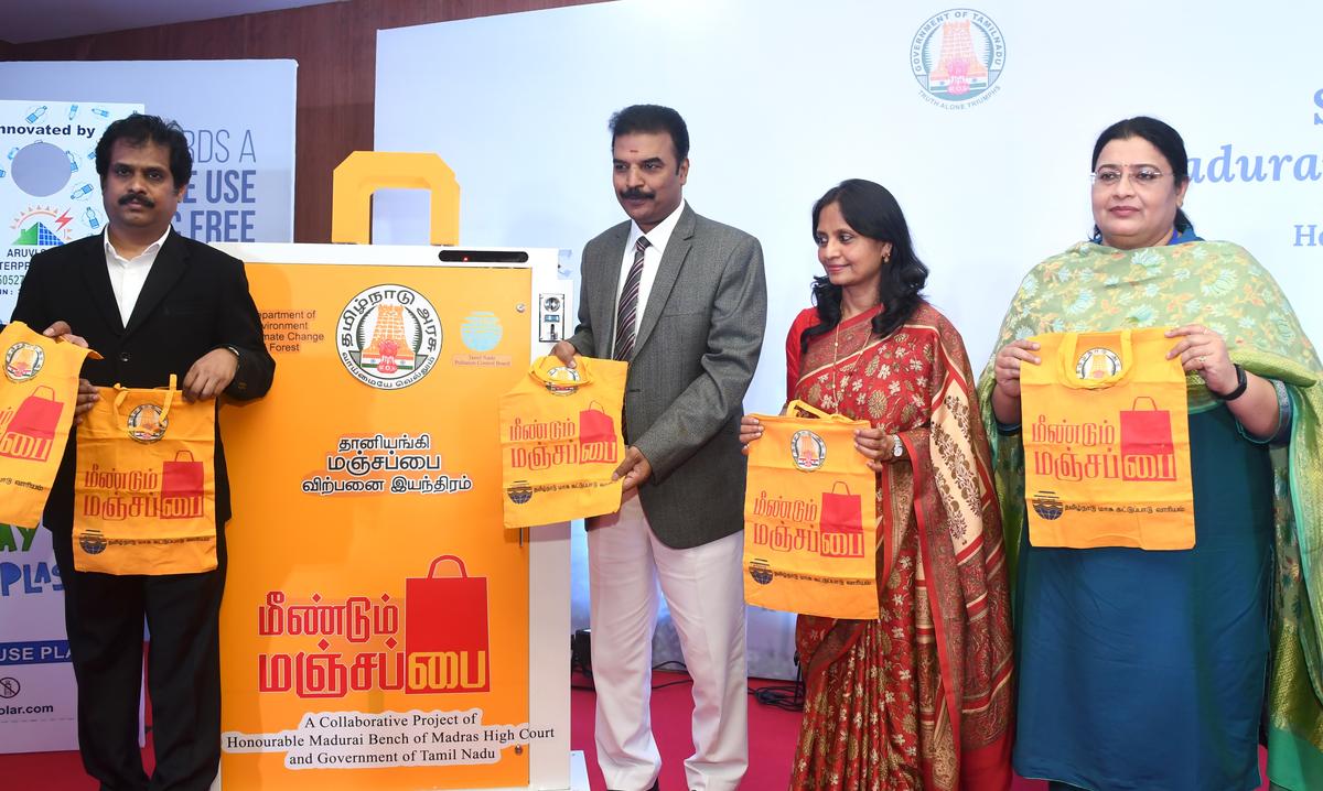‘Manjappai’ vending machines installed at Madurai Bench of Madras High Court