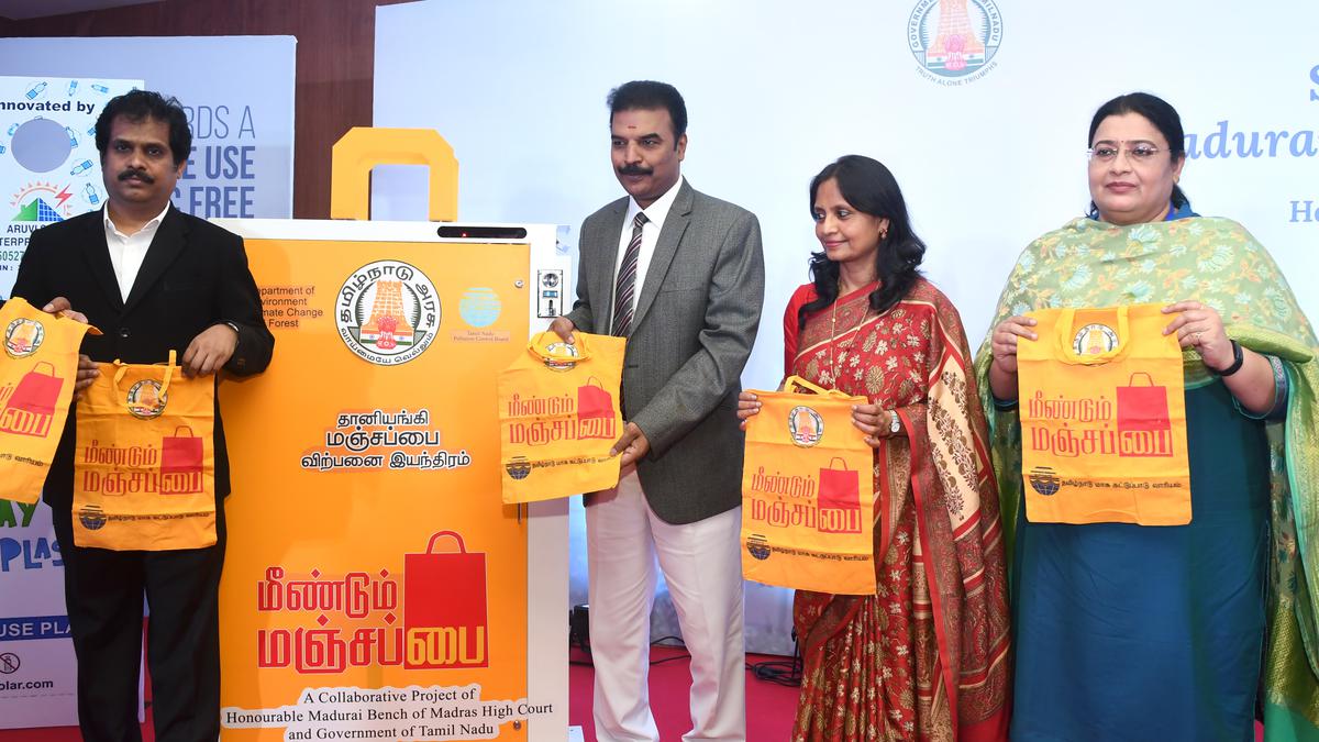 Manjappai vending machines installed at Madurai Bench of Madras High