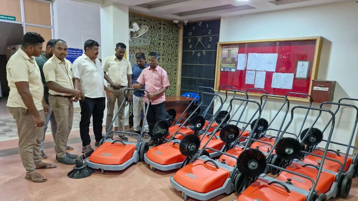 Tiruchi Corporation acquires 60 handheld mechanical sweeping machines