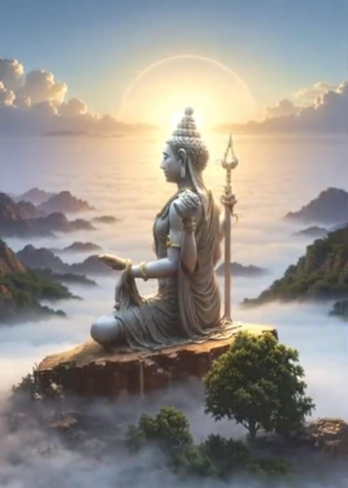 An artwork by Nikas Safronov.