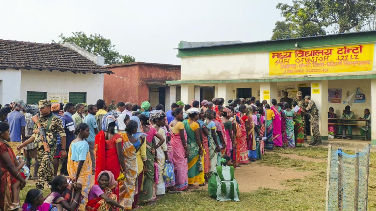 Jharkhand election 2024 phase 1 LIVE updates: 59.28% voter turnout registered in 43 assembly seats till 3 p.m.