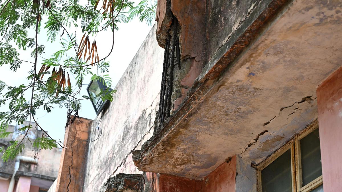 Dilapidated building poses threat to students
