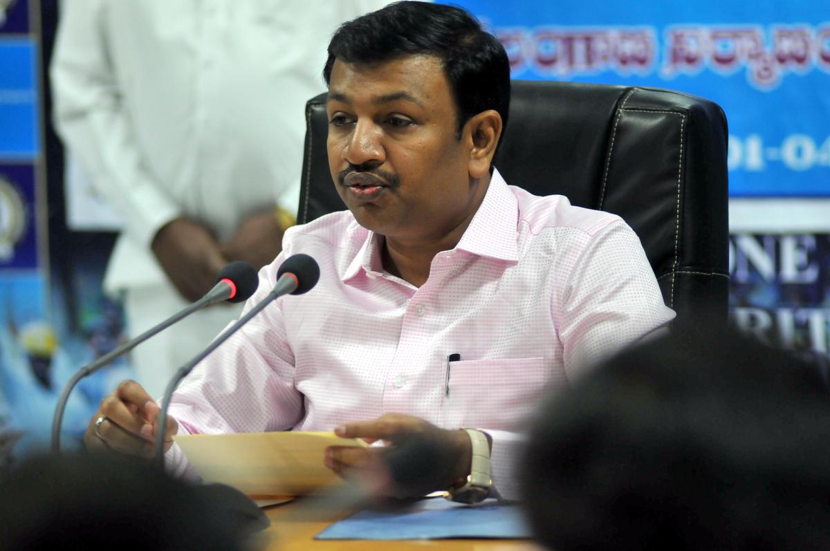 IAS officer N. Sridhar. File