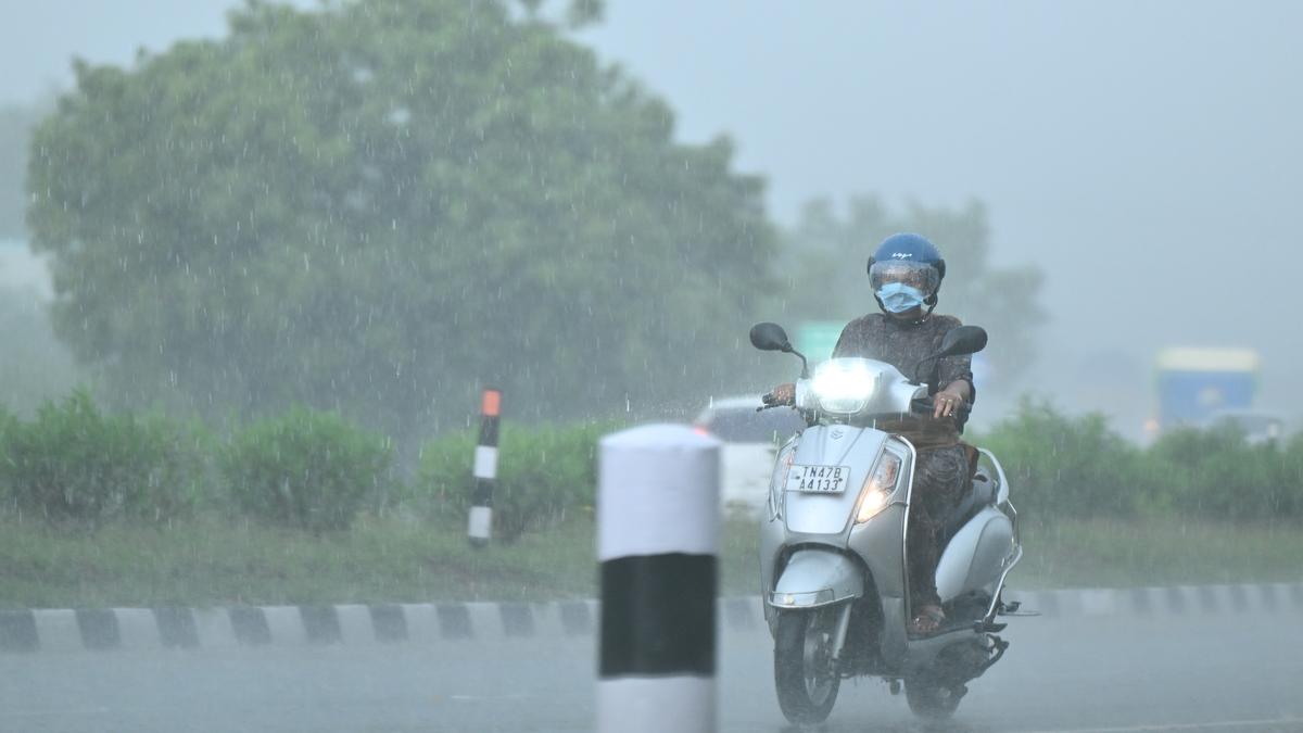 Northern districts, Western Ghats in Tamil Nadu to get heavy rain till October 10, says Regional Meteorological Centre