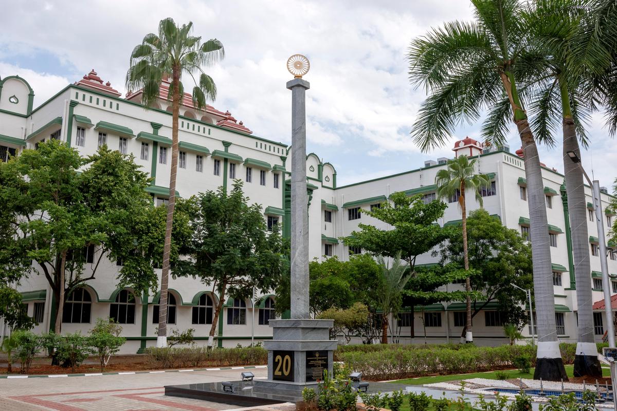 Madurai, Tamil Nadu, 28/07/2024: The front view of Madurai Bench of Madras High Court in Madurai. Photo: Ashok R / The Hindu