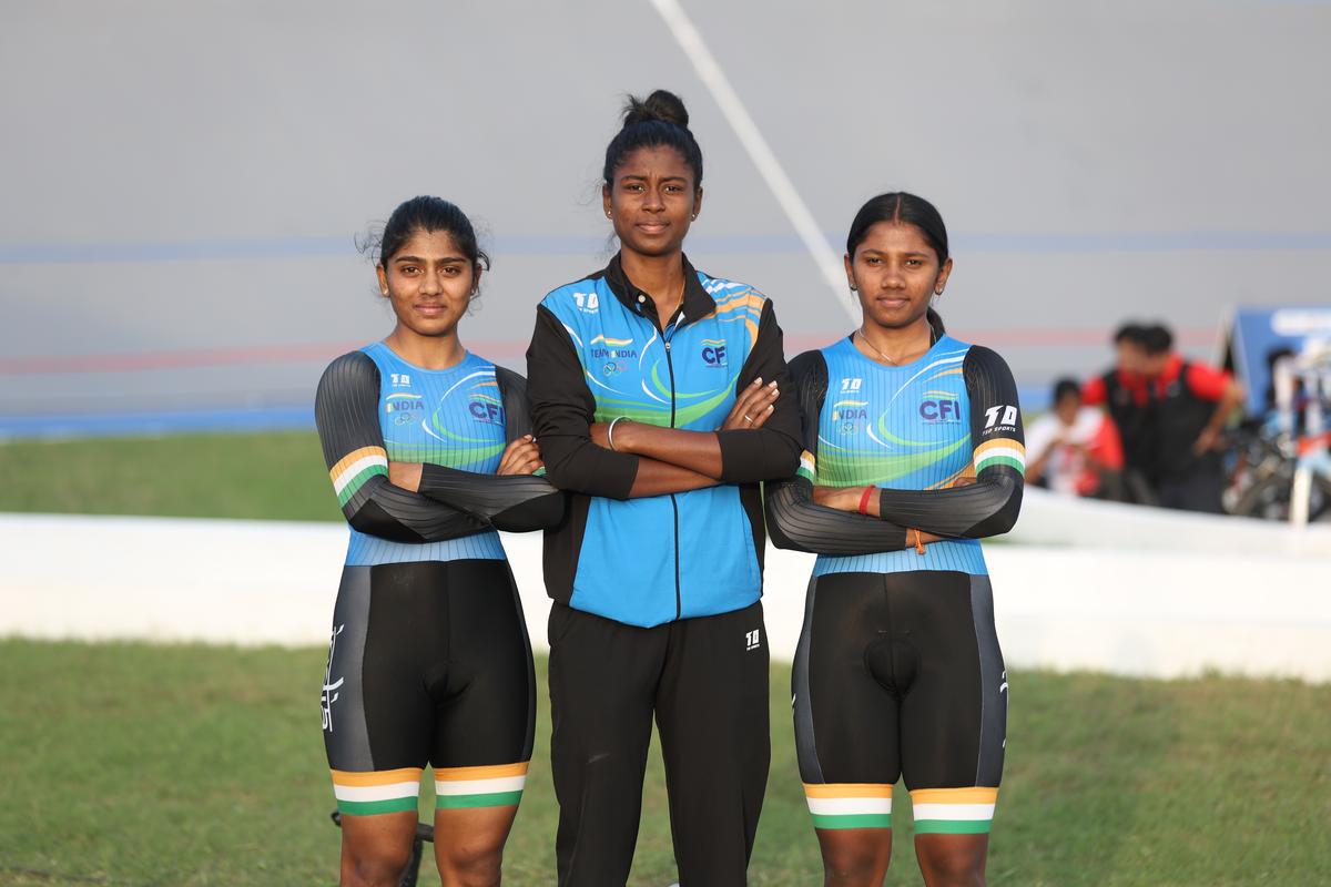 (L-R) Thabitha S, Srimathi J and Jai Jyotshna