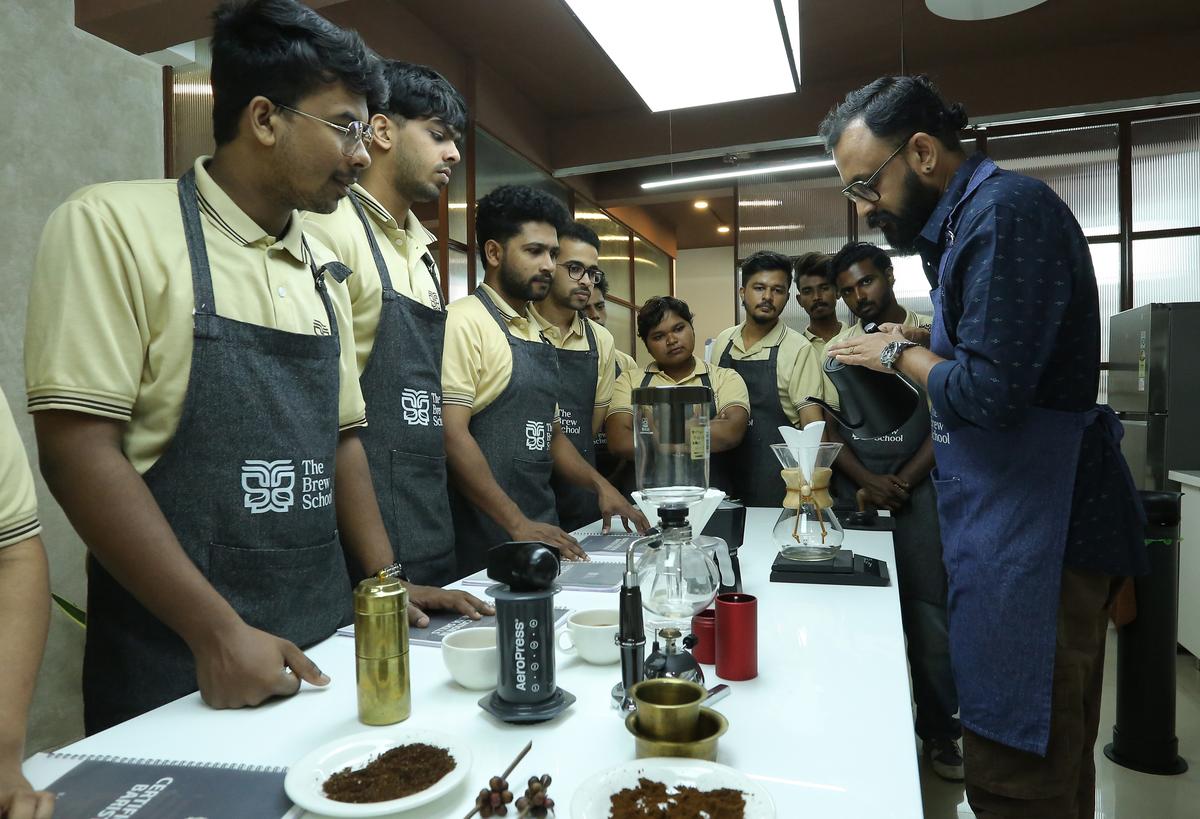 The students of The Brew School 