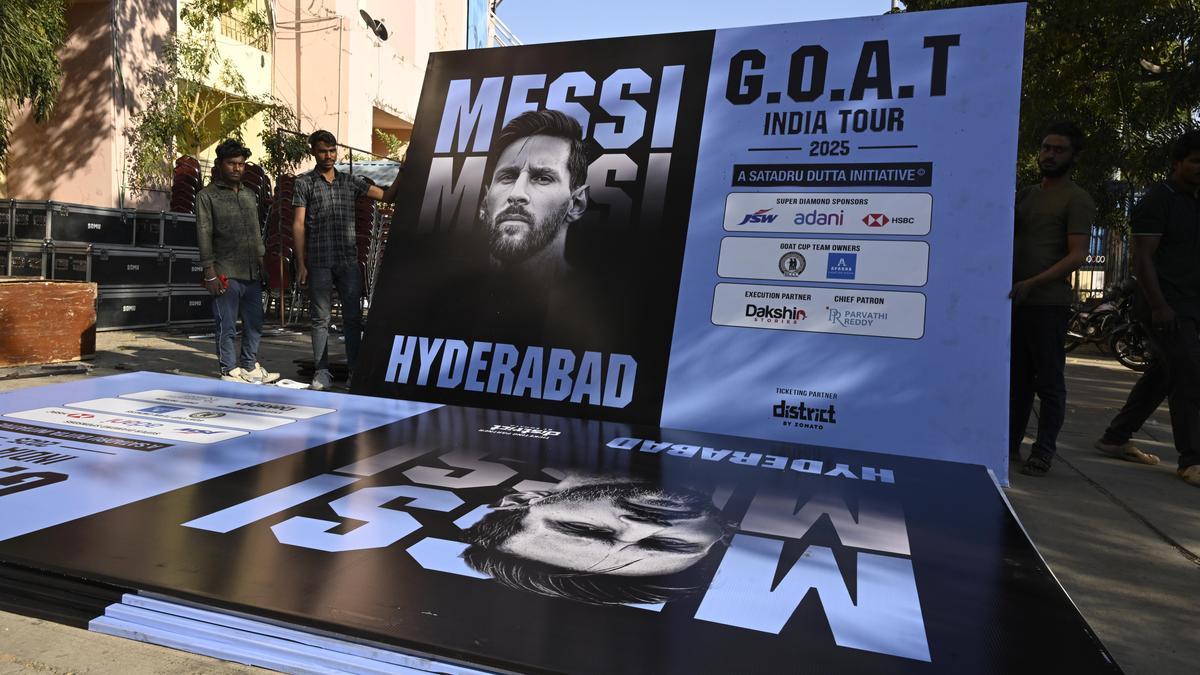 Hyderabad siap menjamu Messi