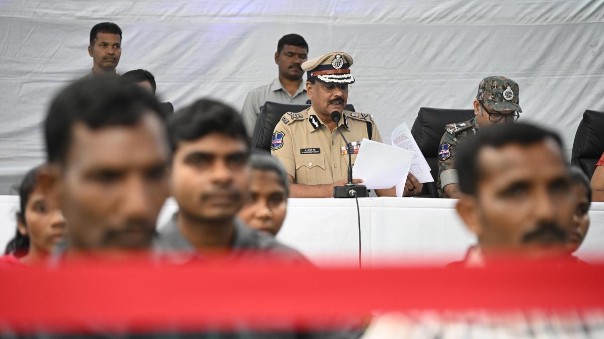 42 Maoist cadres give up with arms and gold earlier than Telangana police