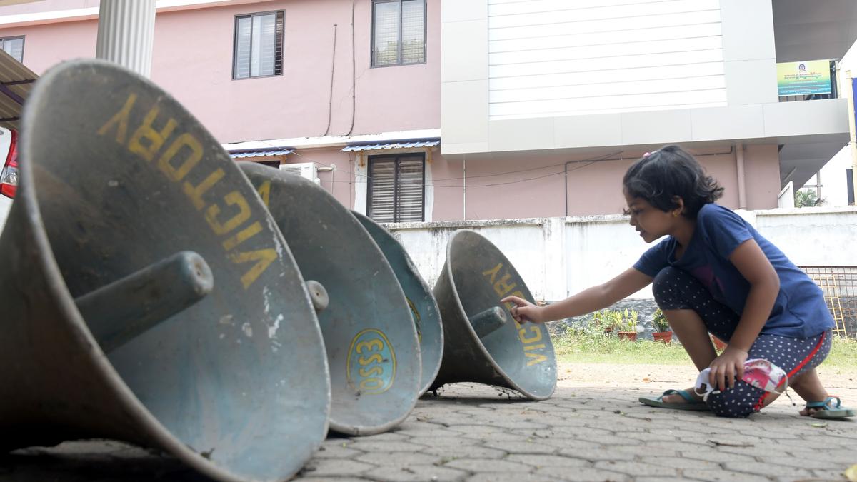 Altercation over temple loudspeaker; cases booked