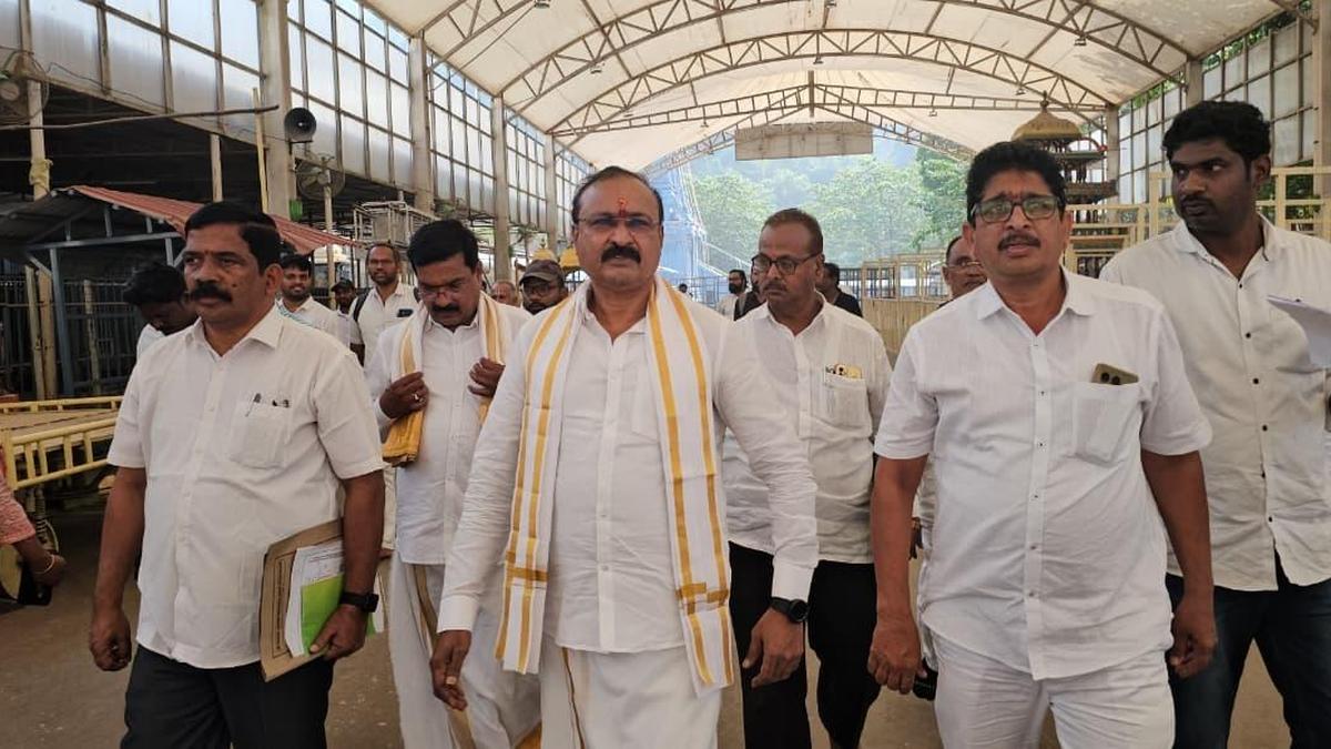 Multi-level parking planned for hilltop temples, says AP Endowments Commissioner