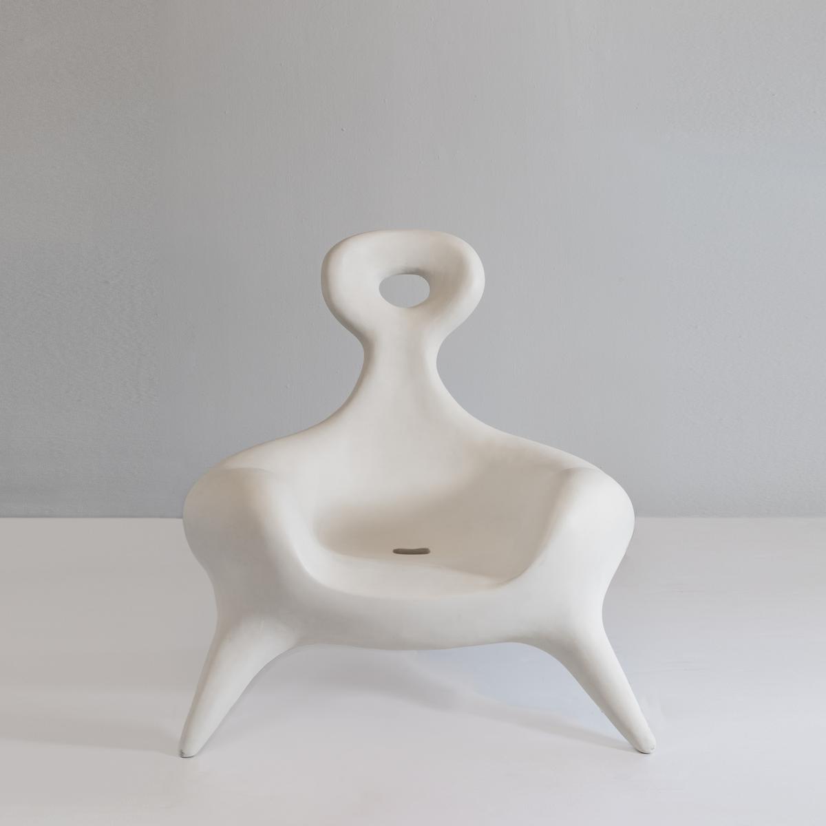 Mahalo Lounge Chair by John Koga. Made of plaster glass.