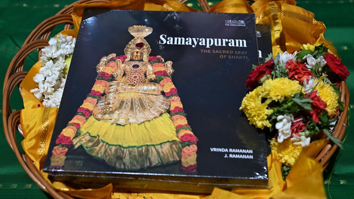 Coffee-table book on Samayapuram Mariamman temple released