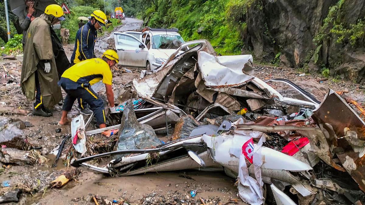 Four pilgrims killed as landslide buries vehicles in Uttarkashi